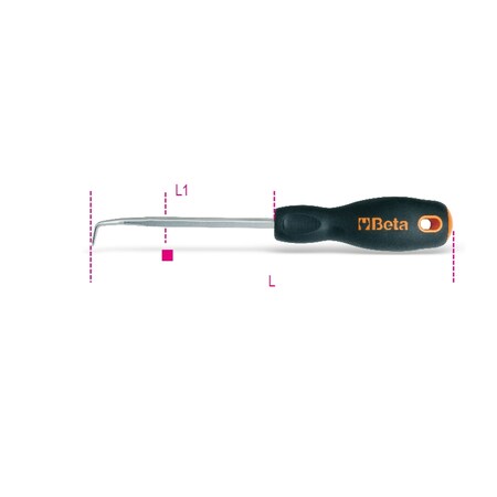 Beta Angled Bit, 240mm x 125mm x 6mm 017160040